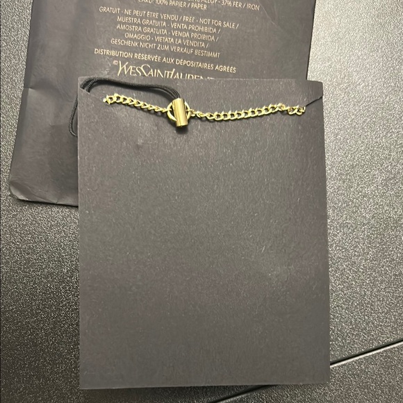 Yves Saint Laurent Gold and Pink Charm Accessory - Picture 4 of 4